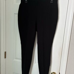 Chico’s so slimming pull up stretch black dress pants size 1